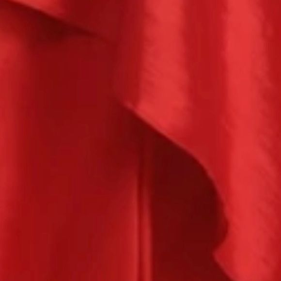 Red mermaid style dress - Picture 5 of 7